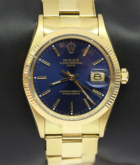 rolex oyster perpetual gold bracelet